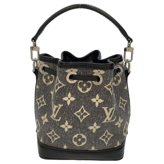 Louis Vuitton Shoulder Bag Monogram Jacquard Denim Nano Noe