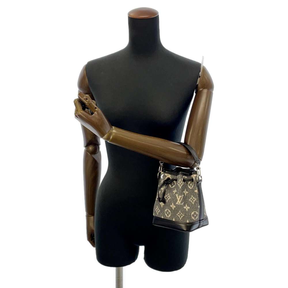 Louis Vuitton Shoulder Bag Monogram Jacquard Denim Nano Noe