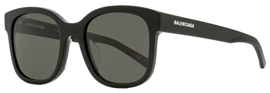 Blnciaga Unisex Square Sunglasses BB0076SK 006 Black 52mm