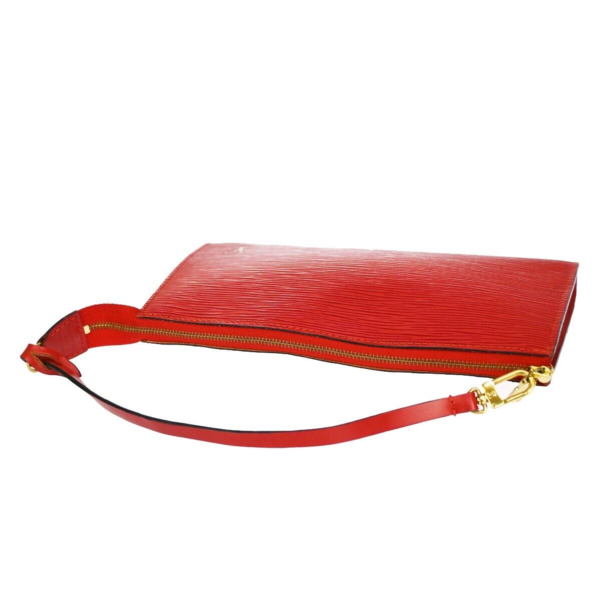 Louis Vuitton Pochette Accessoires  Leather Clutch Bag