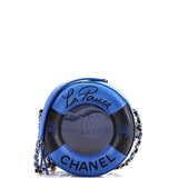 CHANEL Lifesaver Round Crossbody Bag Lambskin Small