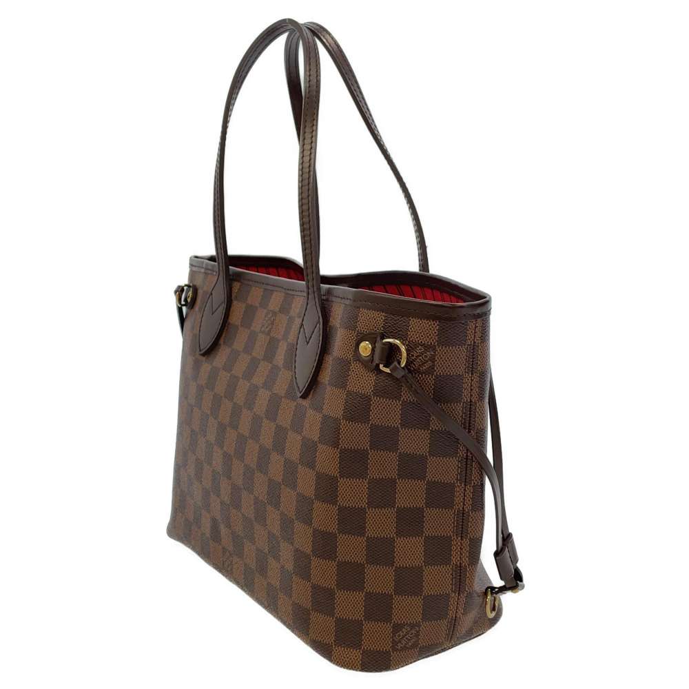 Louis Vuitton Tote Bag Damier Ebene Neverfull PM Handbag