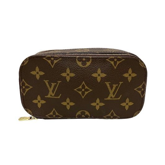 Louis Vuitton Trousse Brush Pm  Canvas Clutch Bag