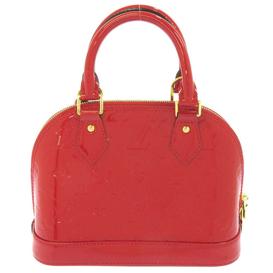 Louis Vuitton Monogram Vernis Alma BB Bag 2way Shoulder Bag