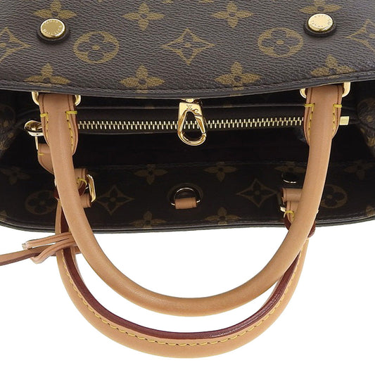Louis Vuitton Monogram Montaigne BB 2way Crossbody Shoulder Bag