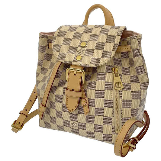 Louis Vuitton Backpack Damier Azur Sperone BB Rucksack