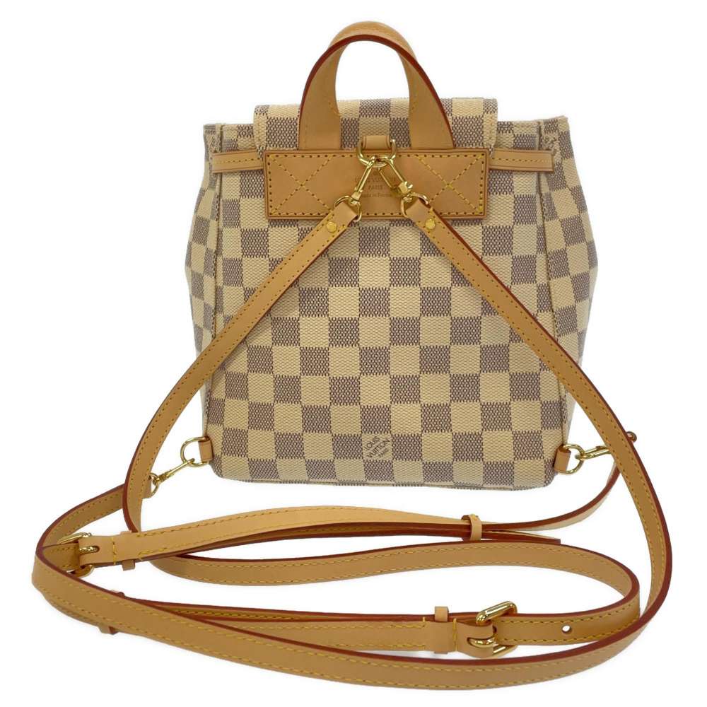 Louis Vuitton Backpack Damier Azur Sperone BB Rucksack