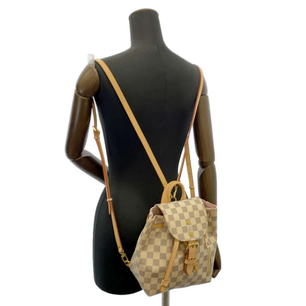 Louis Vuitton Backpack Damier Azur Sperone BB