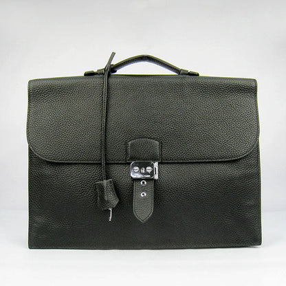 Luxury Hermes Briefcases 2813 Briefcase Black