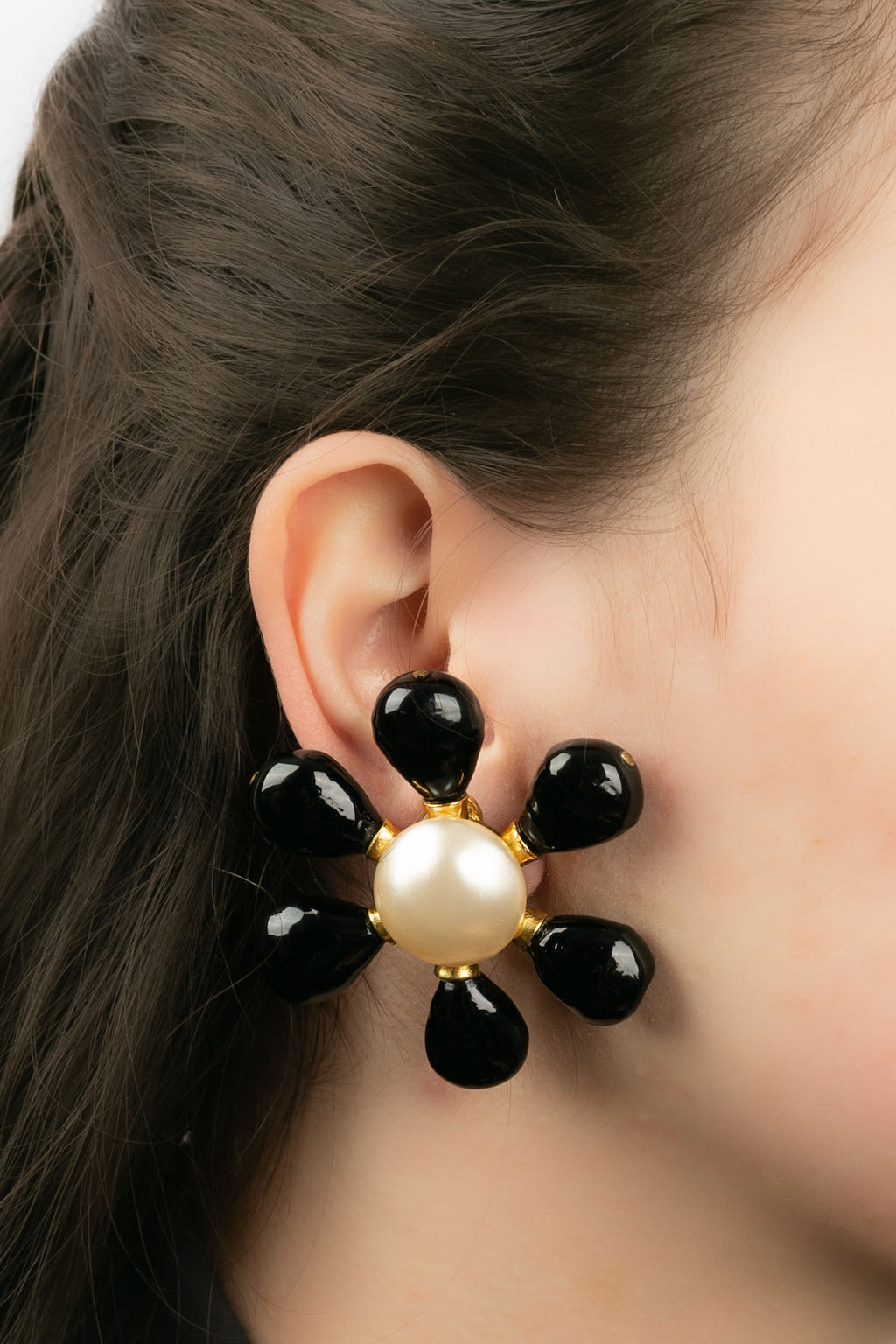 Boucles d'oreilles Chanel Automne 1992