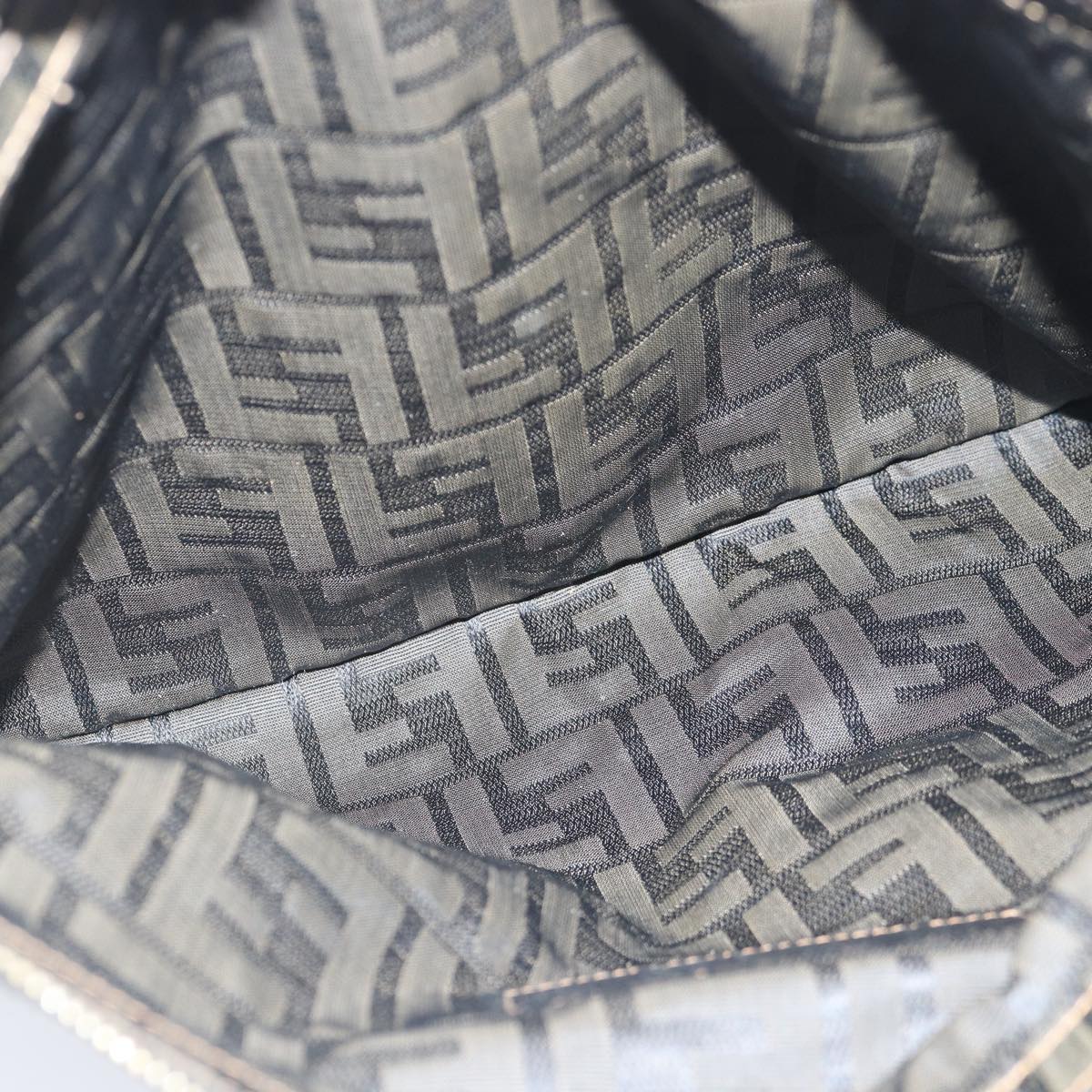 Fendi Zucca  Canvas Clutch Bag