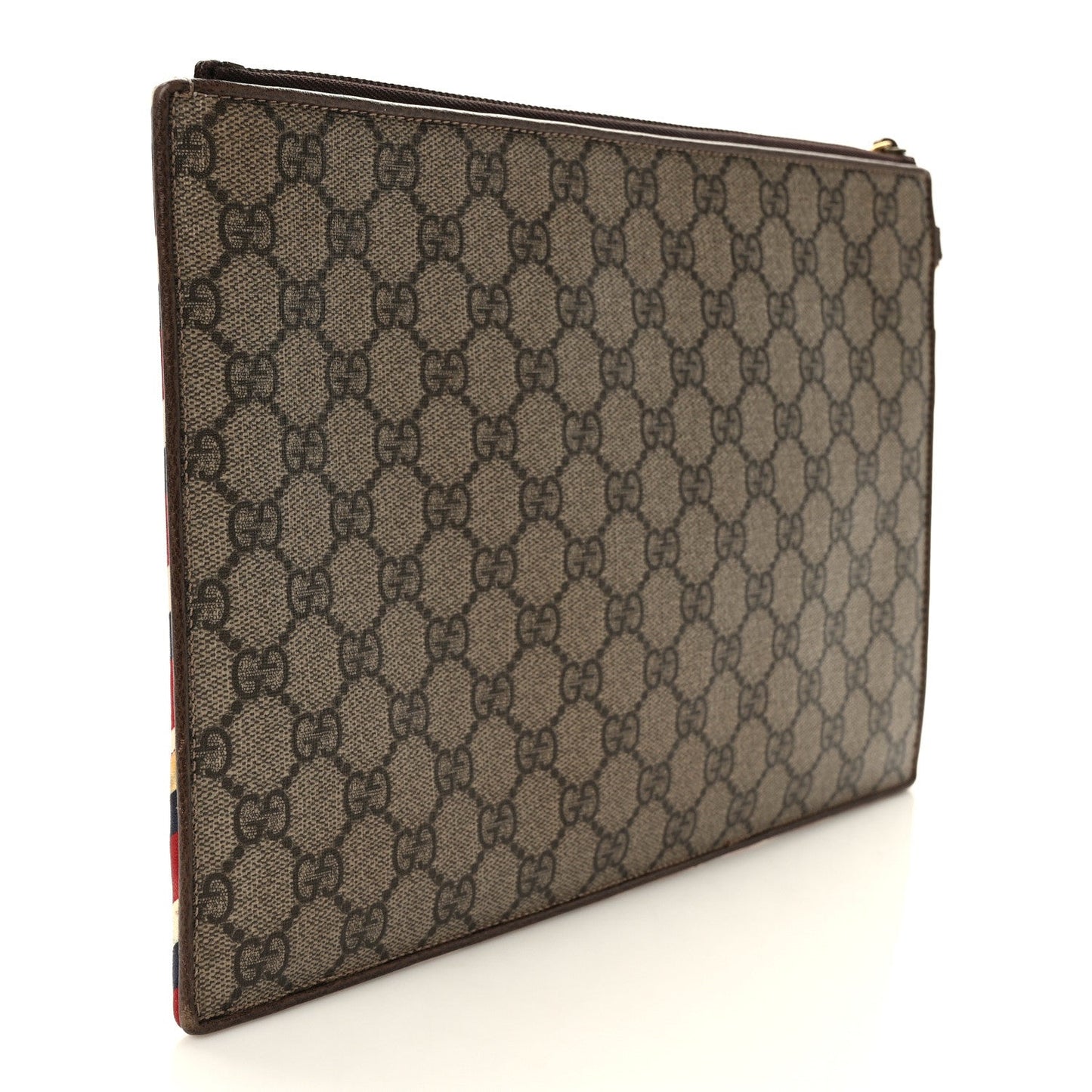 Amelia GG Supreme Monogram Courrier Documents Holder Beige New Acero