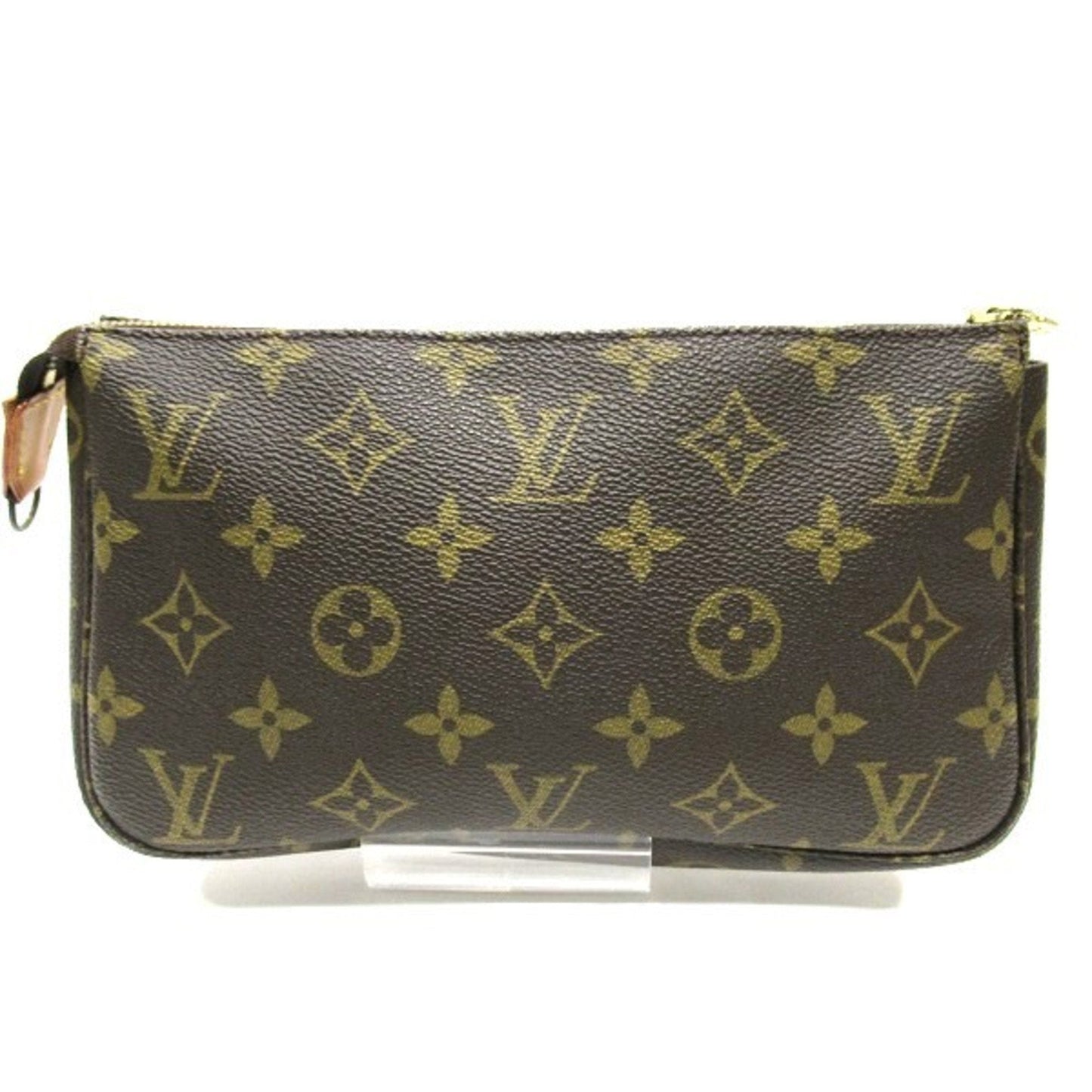 Louis Vuitton Pochette Accessoire  Canvas Clutch Bag
