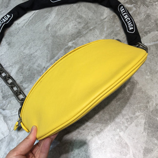BLN-Ciaga Souvenir XXS Belt Bag In Yellow, For Women,  Bags 11.8in/30cm