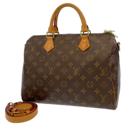 Louis Vuitton Monogram Speedy Bandouliere Handbag