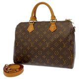 Louis Vuitton Monogram Speedy Bandouliere Handbag