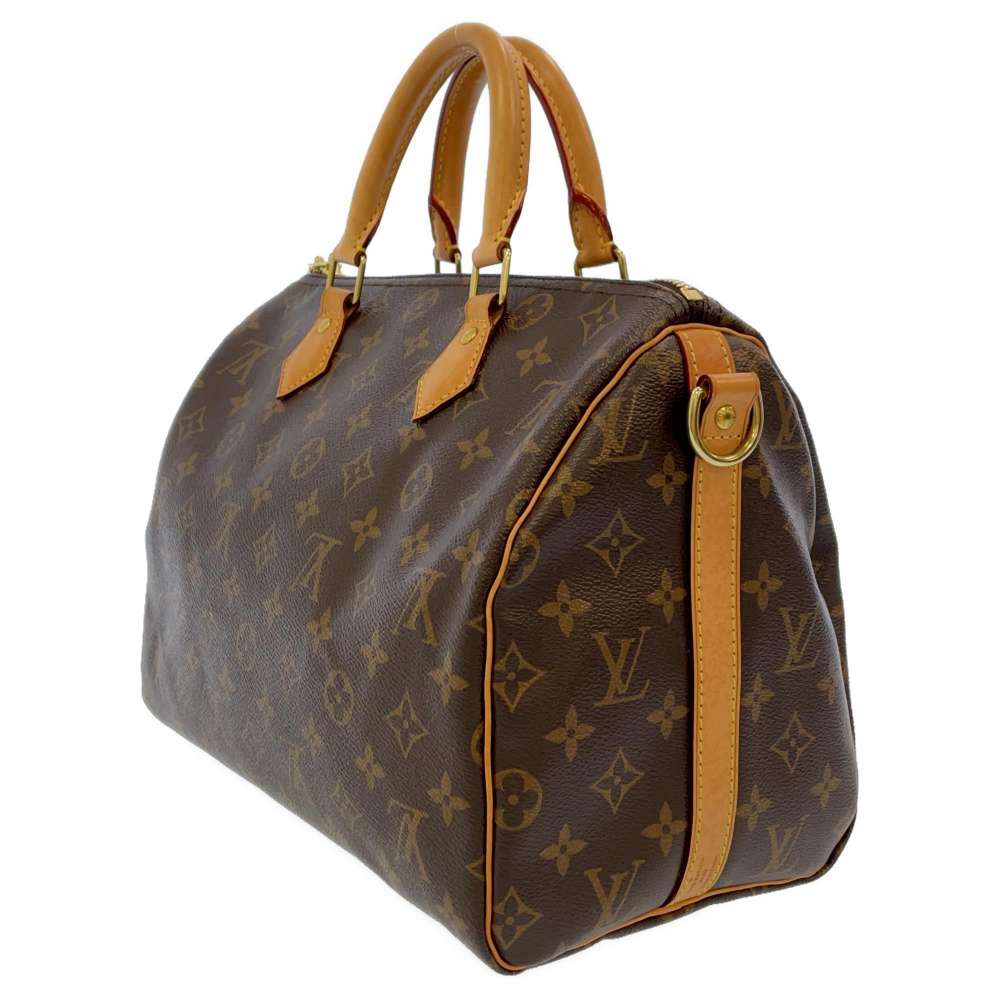 Louis Vuitton Monogram Speedy Bandouliere Handbag