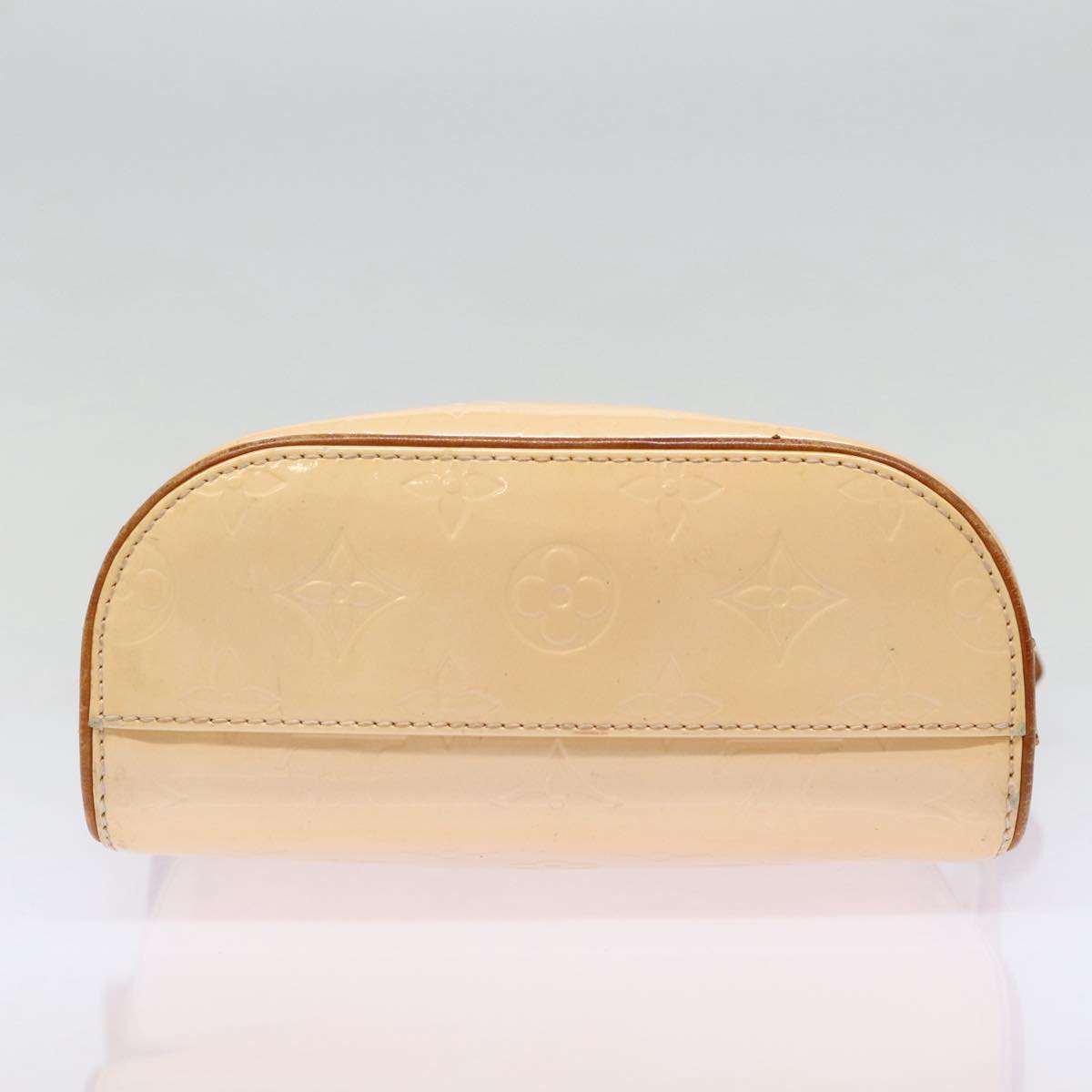 LOUIS VUITTON Vernis Sullivan Vertical Bag Marshmallow Pink M91298 LV Auth 87339