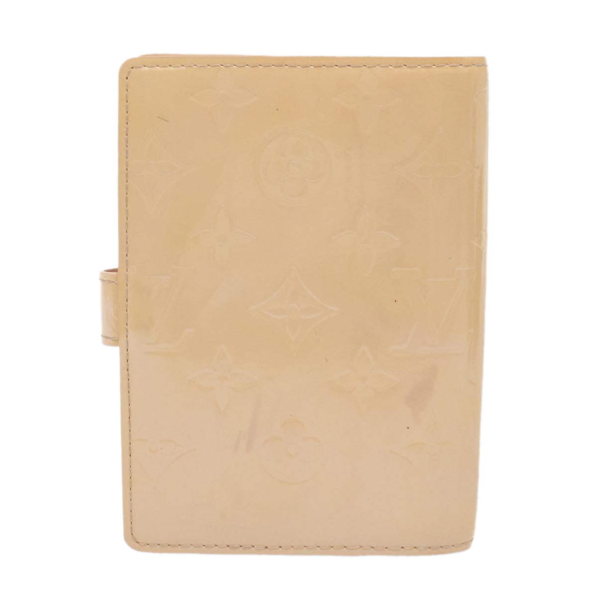 LOUIS VUITTON Vernis Agenda PM Day Planner Cover Pink R21007 LV Auth 87372