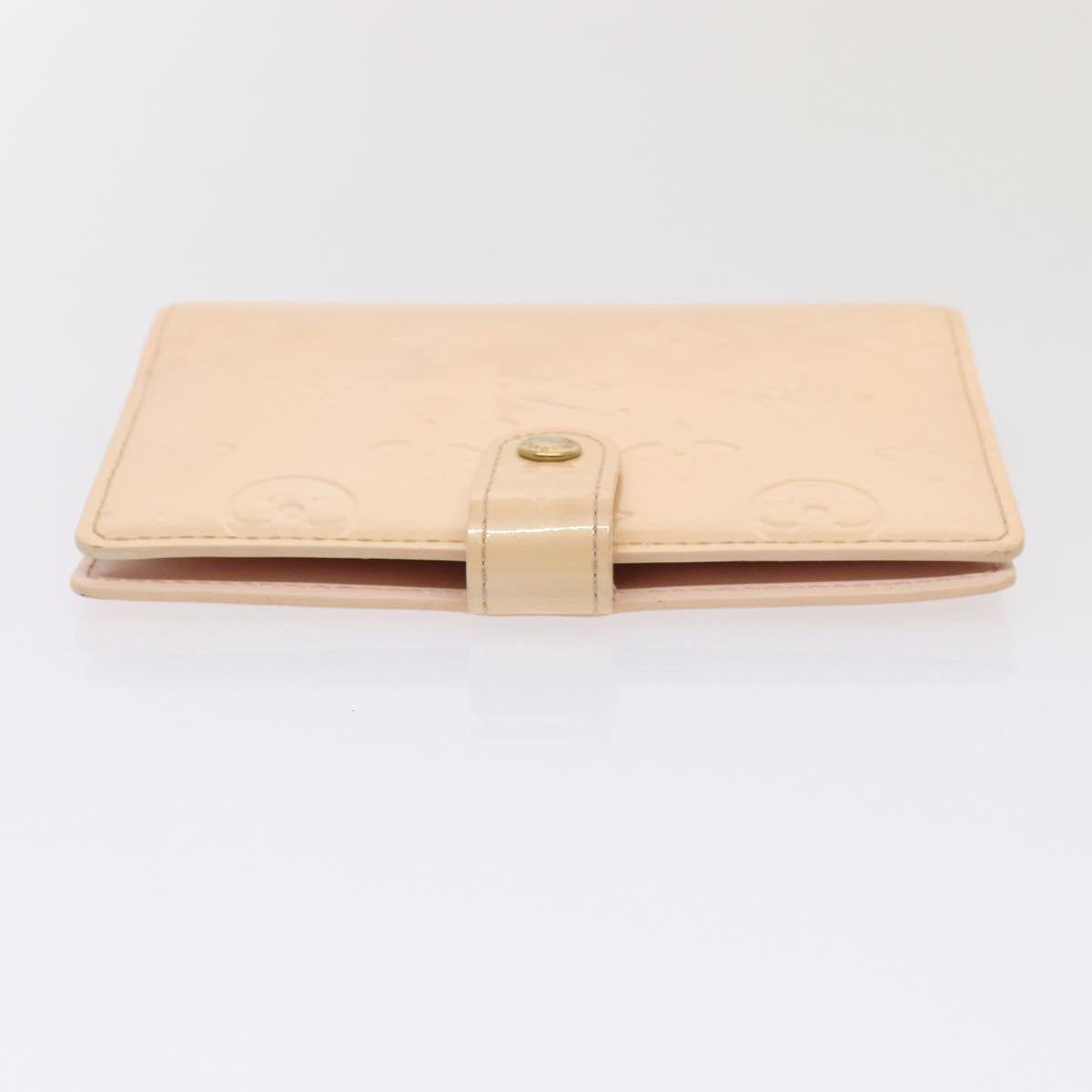 LOUIS VUITTON Vernis Agenda PM Day Planner Cover Pink R21007 LV Auth 87372