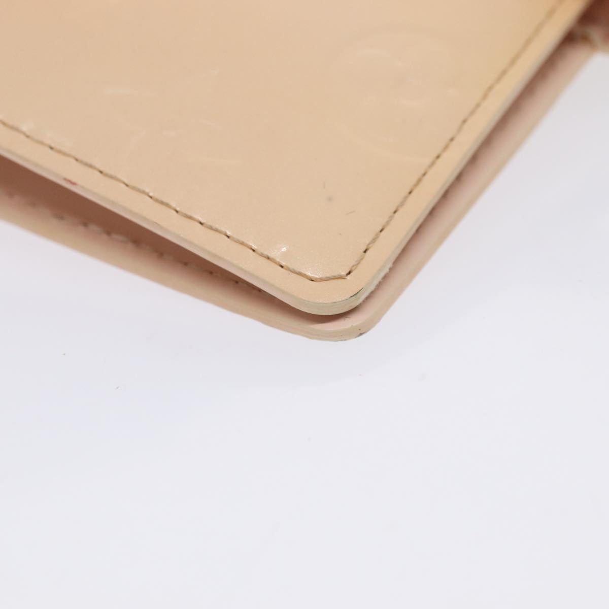 LOUIS VUITTON Vernis Agenda PM Day Planner Cover Pink R21007 LV Auth 87372