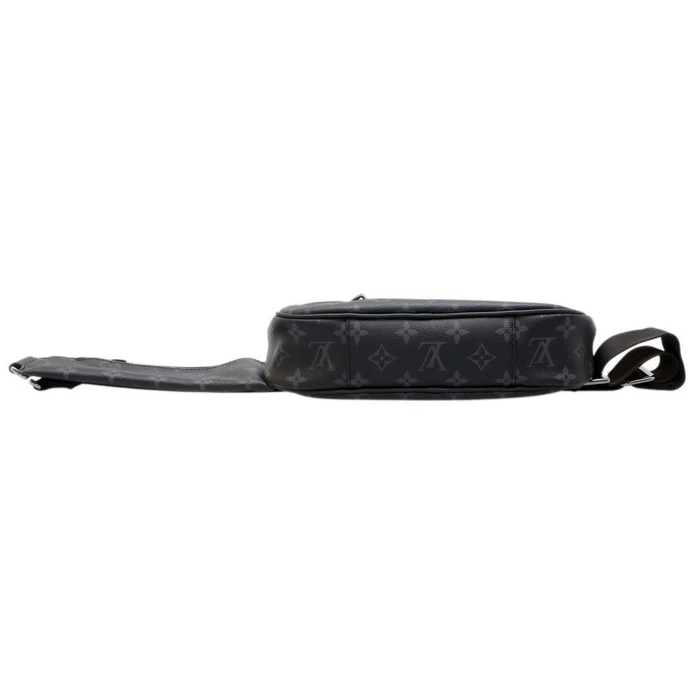 Louis Vuitton Monogram Eclipse Body Bag Bum Bag Black