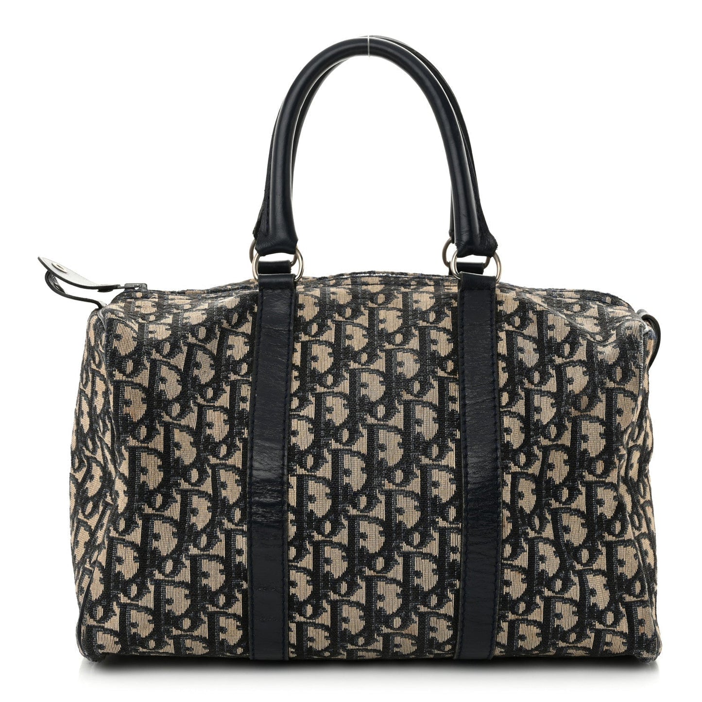 Christian Dior Monogram Boston Navy Blue