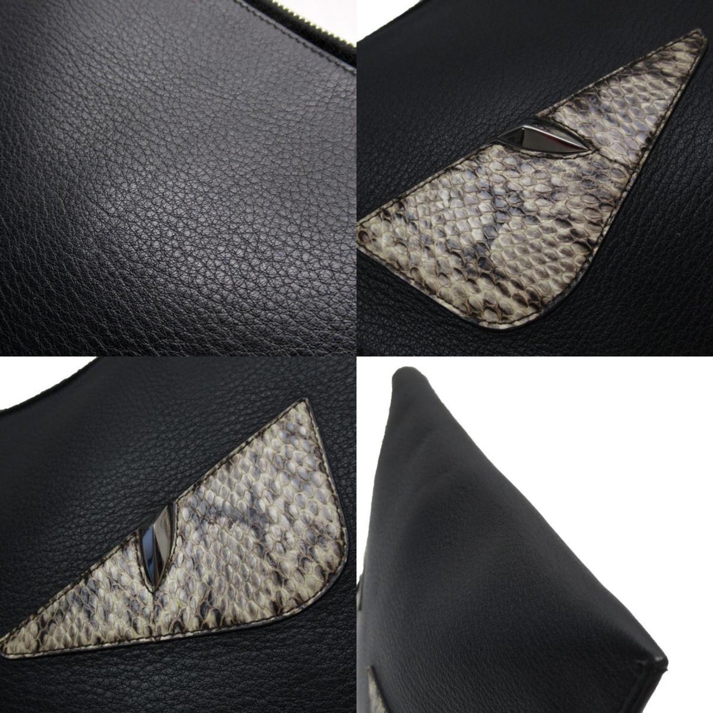 Fendi   Leather Clutch Bag (Pre-Owned)