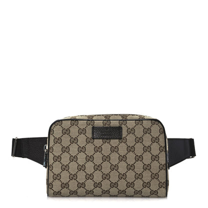 Amelia Monogram Belt Bag Dark Brown
