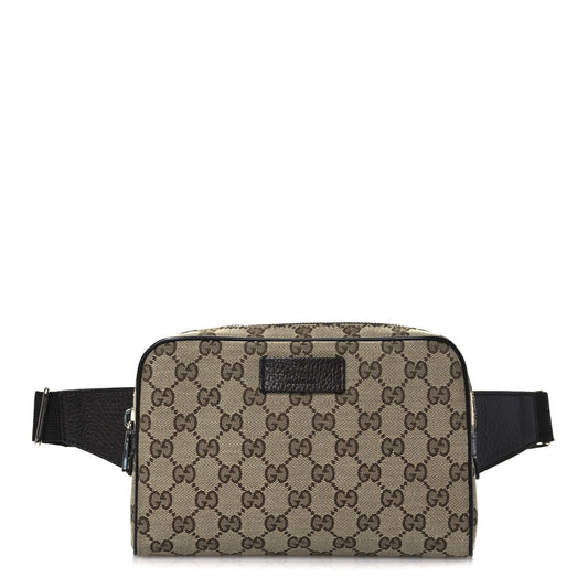 Amelia Monogram Belt Bag Dark Brown