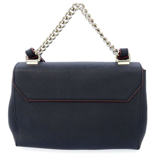 Louis Vuitton Implant My LockMe Shoulder Bag Noir Marine Rouge