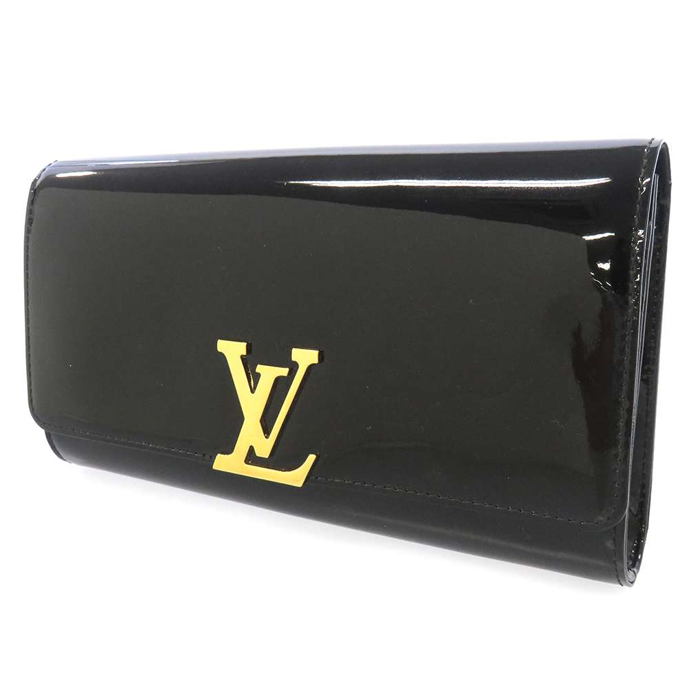 Louis Vuitton Vernis Pochette Louise EW NM Clutch Bag