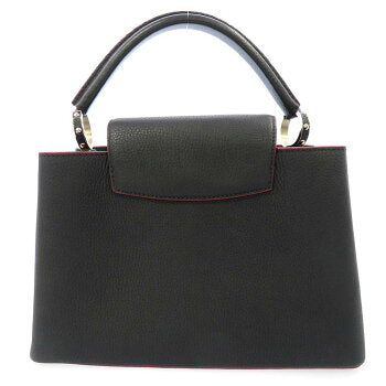Louis Vuitton Taurillon Leather Capucines PM Shoulder Bag
