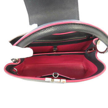 Louis Vuitton Taurillon Leather Capucines PM Shoulder Bag