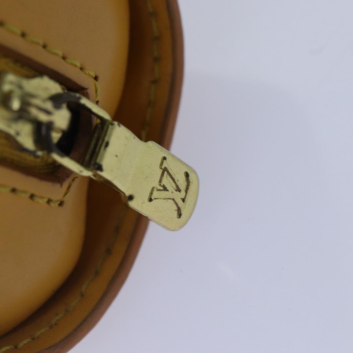 LOUIS VUITTON Epi Dauphine PM Pouch Yellow M48449 LV Auth 87732