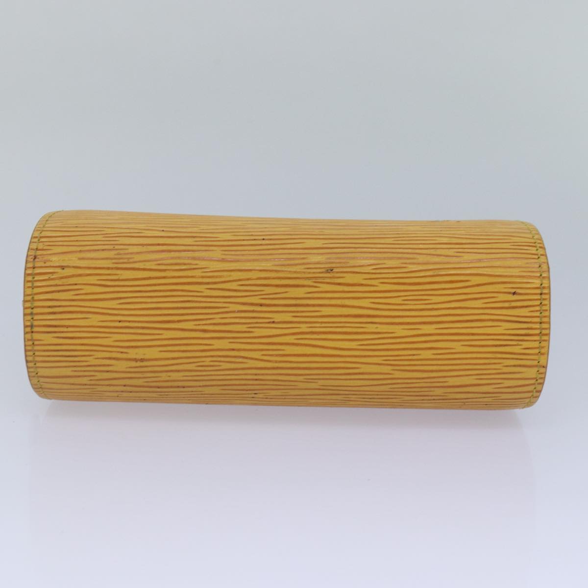 LOUIS VUITTON Epi Dauphine PM Pouch Yellow M48449 LV Auth 87732