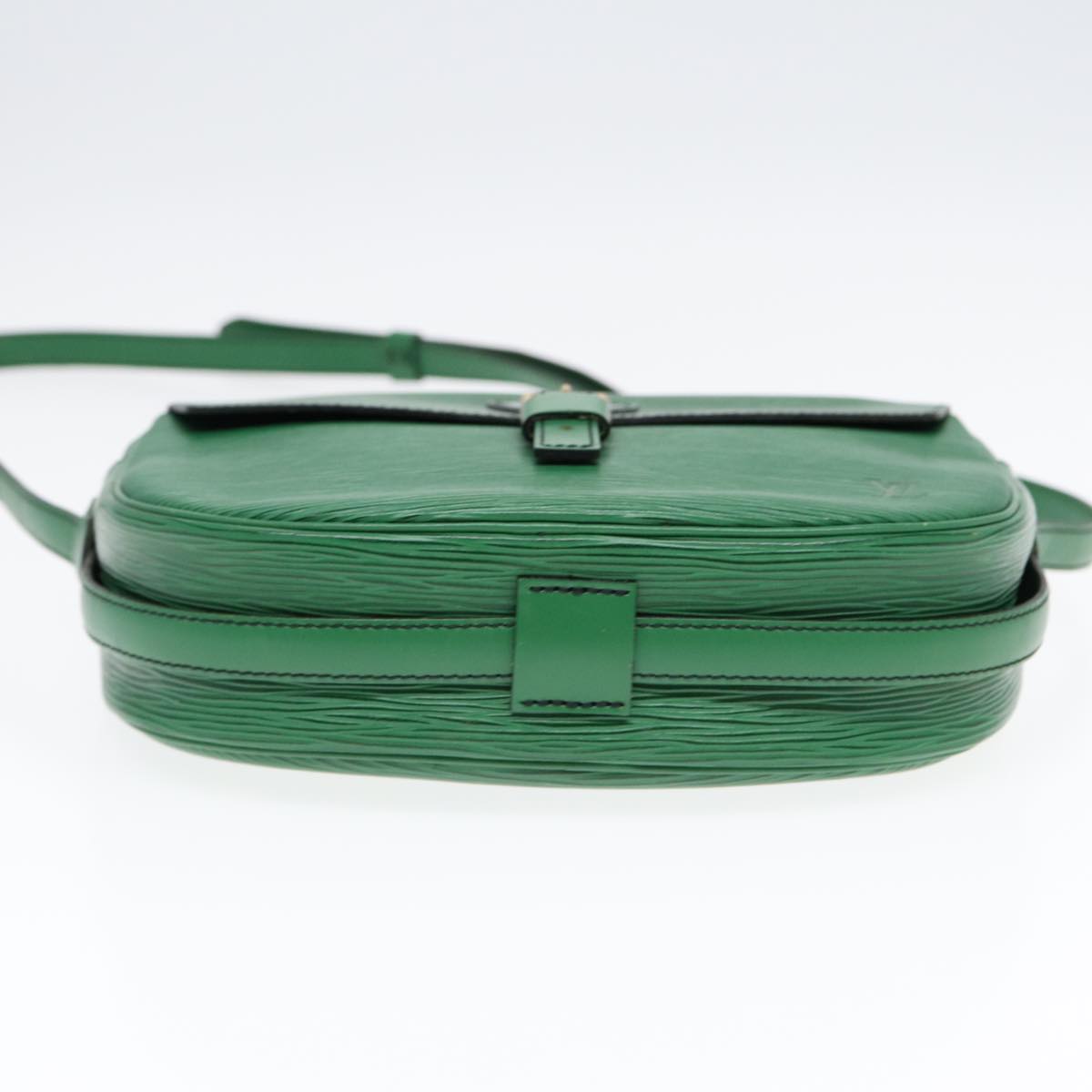 LOUIS VUITTON Epi Jeune Fille MM Shoulder Bag Green M52154 LV Auth 87755