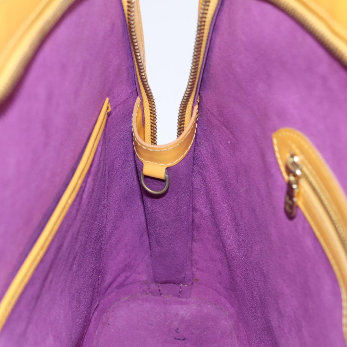 LOUIS VUITTON Epi Lussac Shoulder Bag Yellow M52289 LV Auth 87935