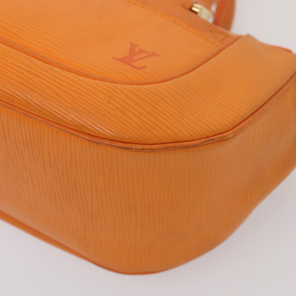 LOUIS VUITTON Epi Danura PM Shoulder Bag 2Way Orange Mandarin M5891H Auth 87943