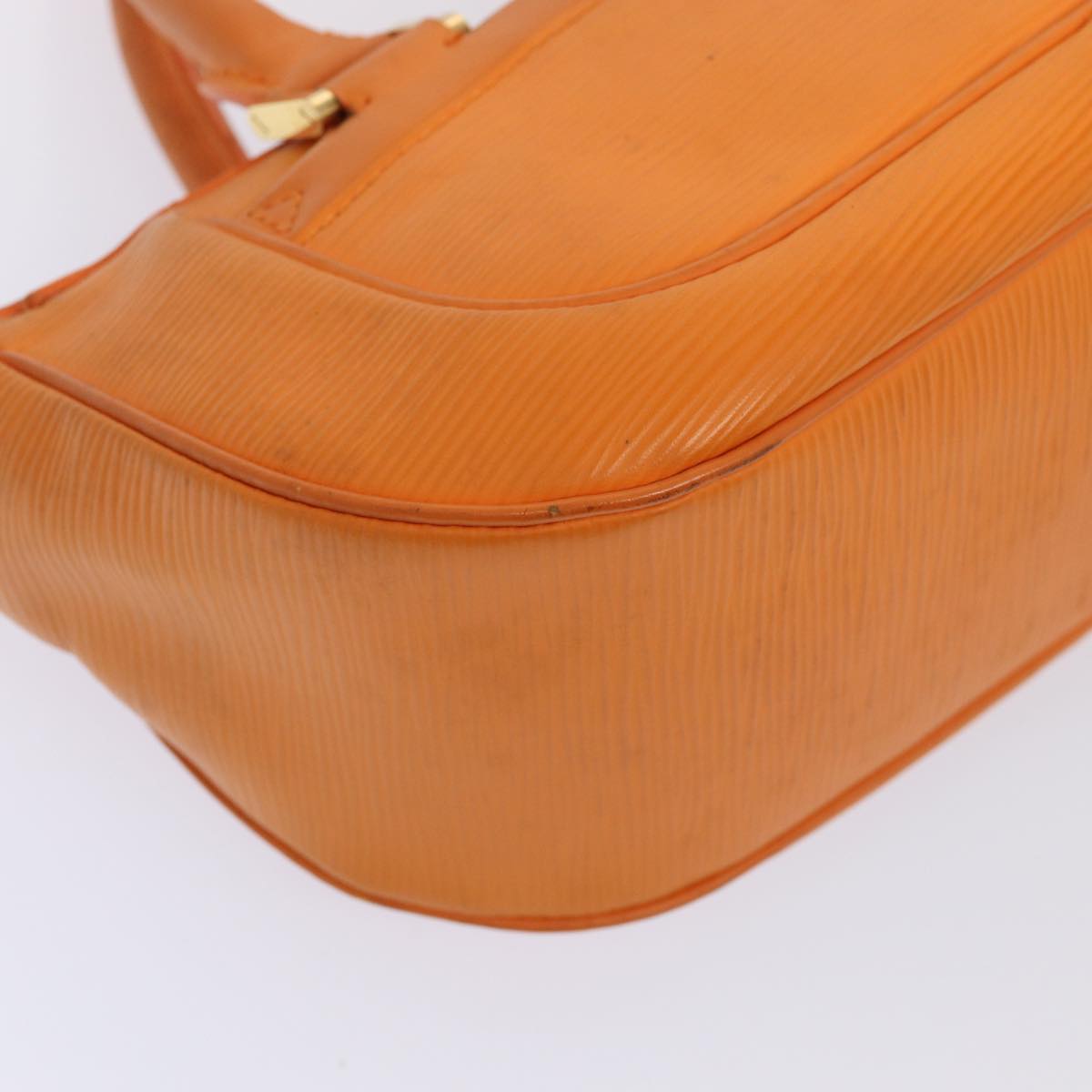 LOUIS VUITTON Epi Danura PM Shoulder Bag 2Way Orange Mandarin M5891H Auth 87943