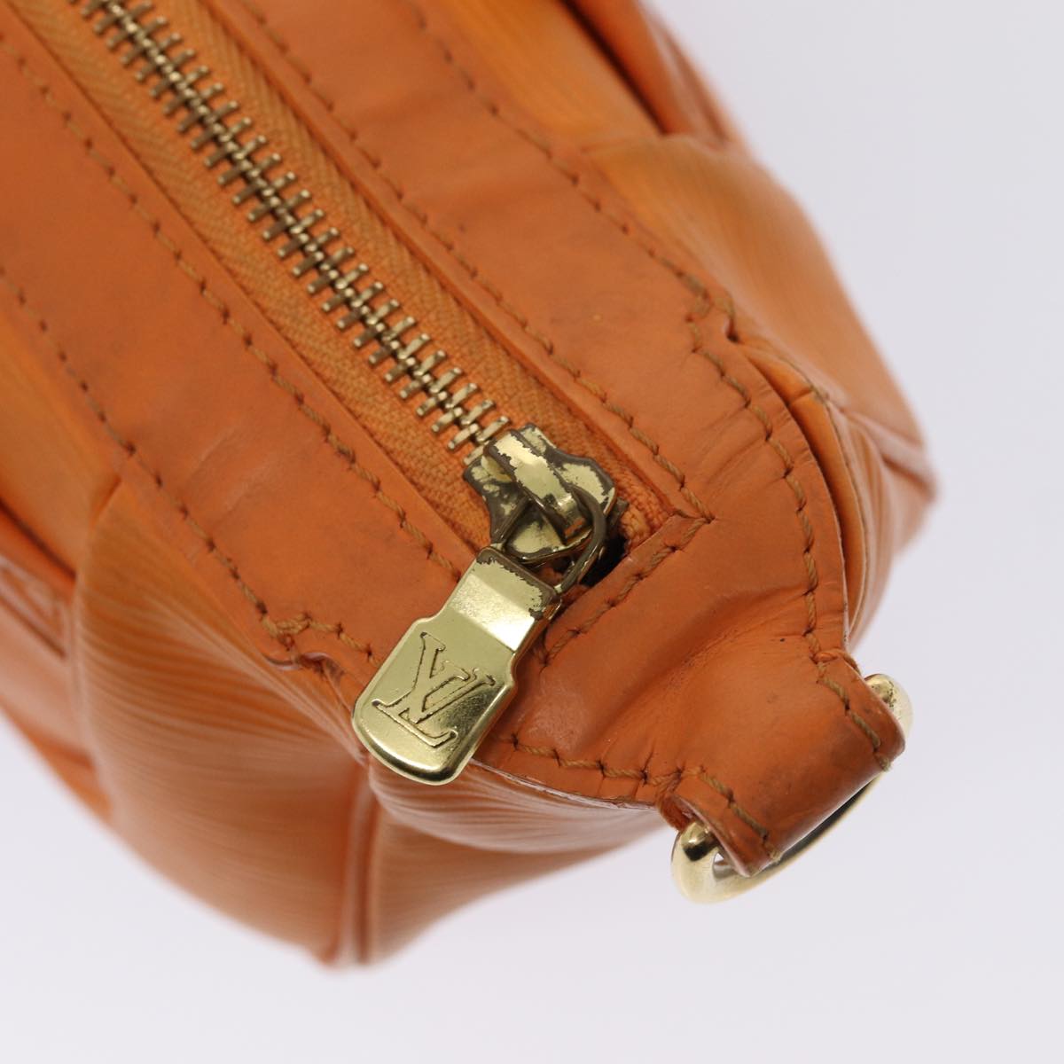 LOUIS VUITTON Epi Danura PM Shoulder Bag 2Way Orange Mandarin M5891H Auth 87943