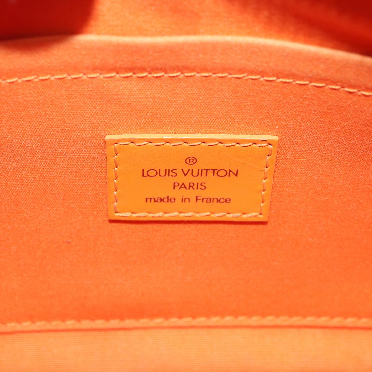 LOUIS VUITTON Epi Danura PM Shoulder Bag 2Way Orange Mandarin M5891H Auth 87943