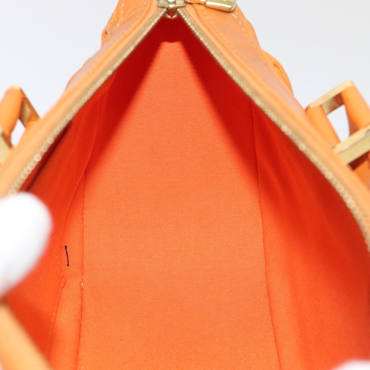LOUIS VUITTON Epi Danura PM Shoulder Bag 2Way Orange Mandarin M5891H Auth 87943
