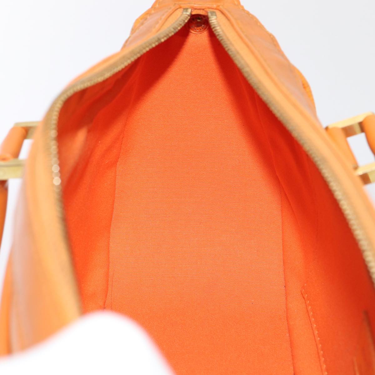 LOUIS VUITTON Epi Danura PM Shoulder Bag 2Way Orange Mandarin M5891H Auth 87943