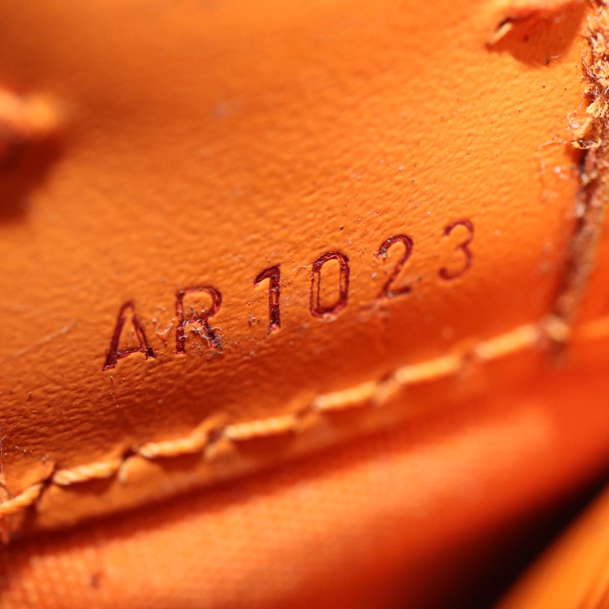 LOUIS VUITTON Epi Danura PM Shoulder Bag 2Way Orange Mandarin M5891H Auth 87943