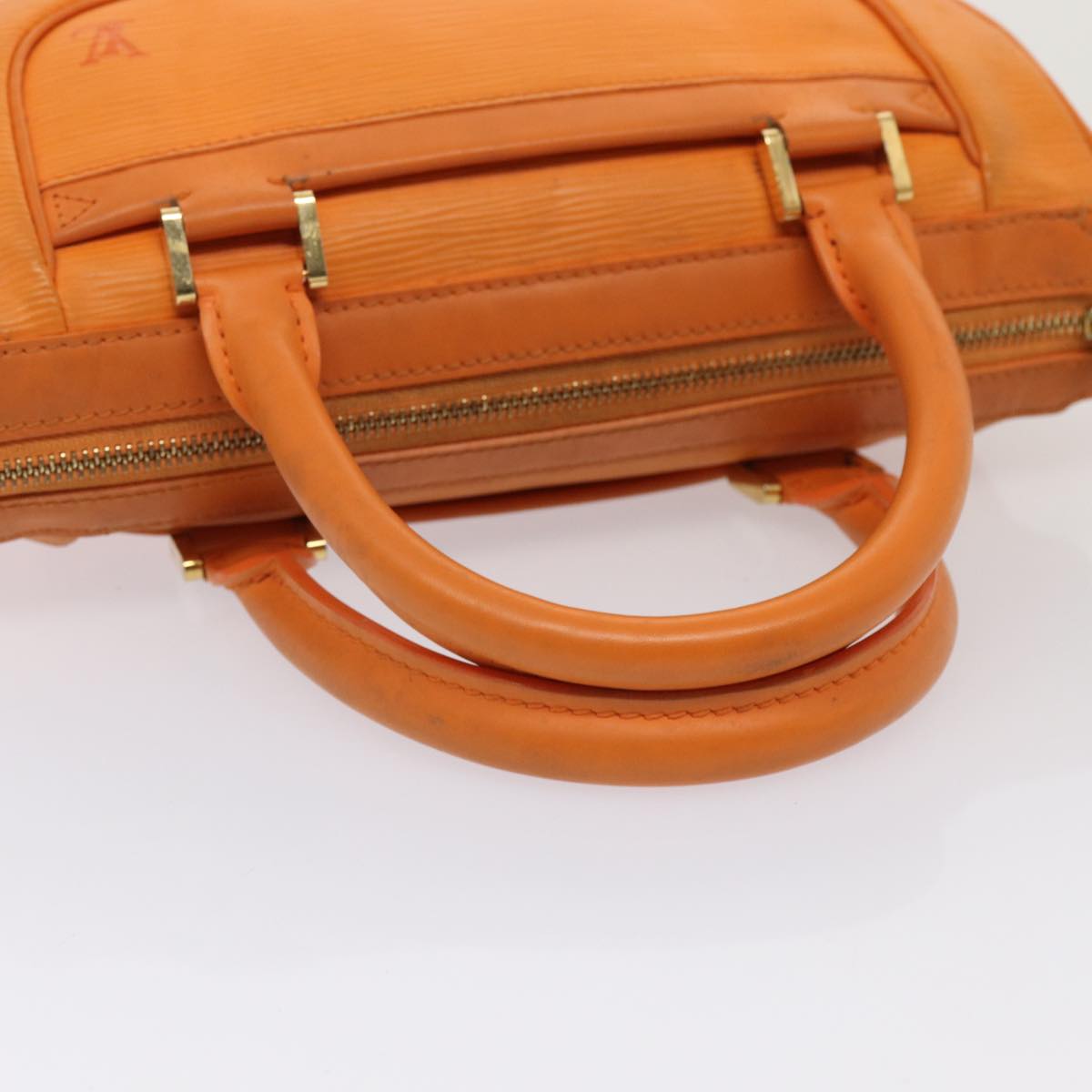 LOUIS VUITTON Epi Danura PM Shoulder Bag 2Way Orange Mandarin M5891H Auth 87943