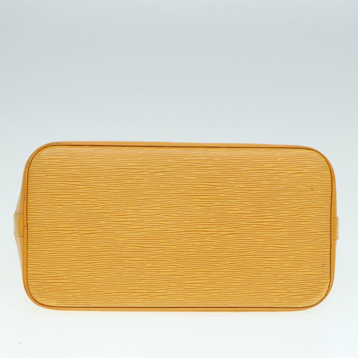 LOUIS VUITTON Epi Alma Hand Bag Yellow M52149 LV Auth 87944