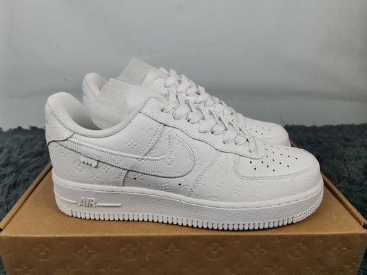  Nike Air Force 1 Low x LU VI Virgil Abloh ‘White’ For Men CT1741-101