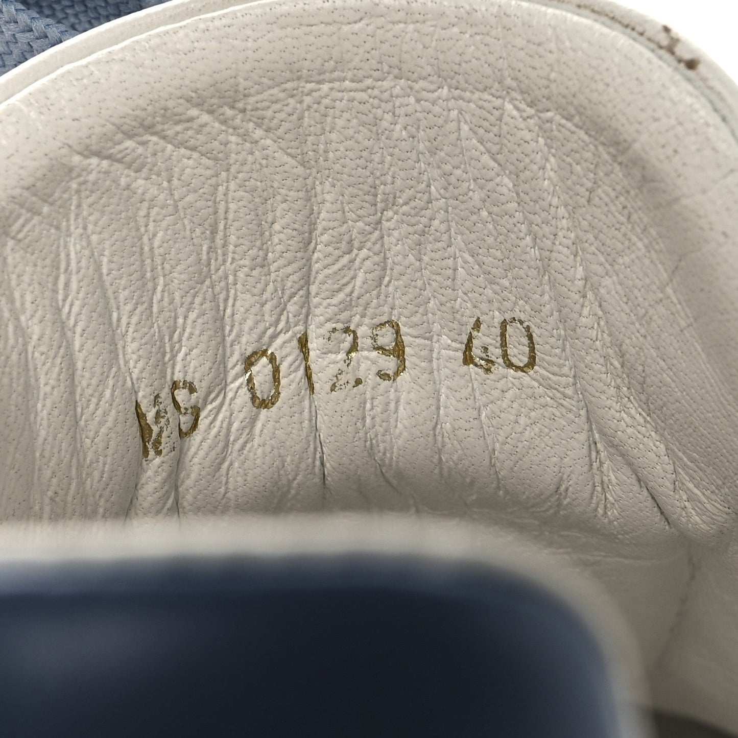 Louis Vuitton Calfskin Frontrow Sneakers Blue