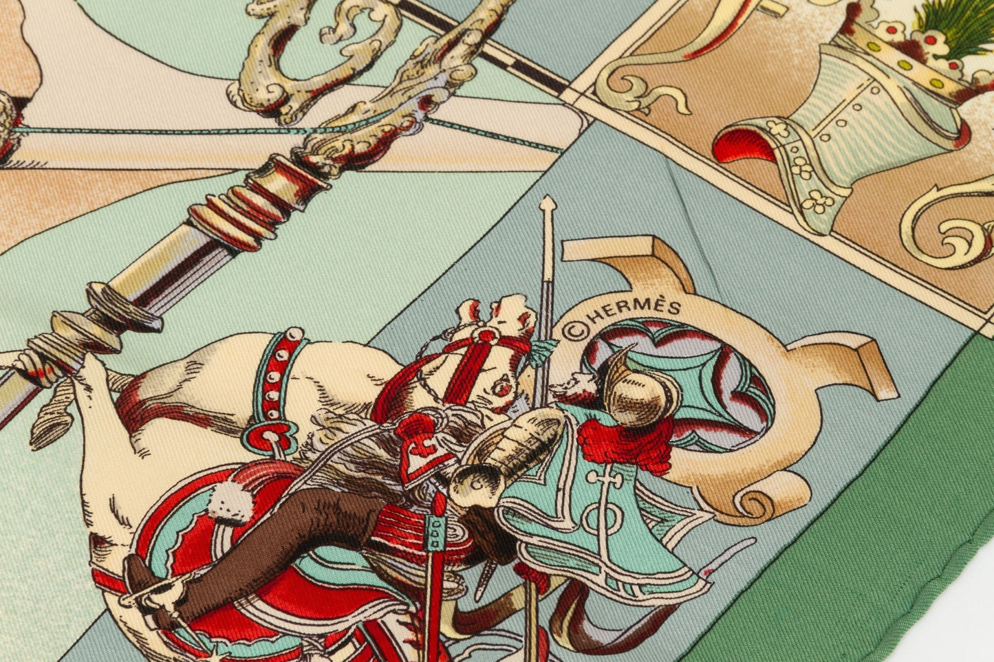 Hermes Les Ameriques Scarf by Oliver